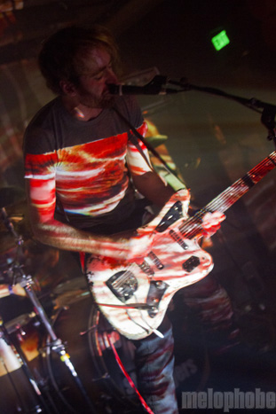 A Place to Bury Strangers at Doug Fir Lounge, June 10, 2012. Photo by Jasper Croome.