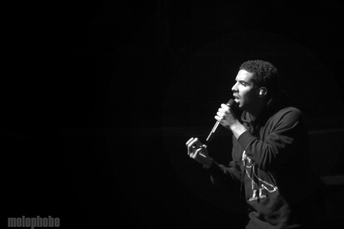 Drake at Comcast Center, June 17, 2012. Photo by Ian Doreian.