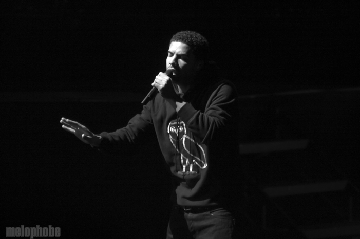 Drake at Comcast Center, June 17, 2012. Photo by Ian Doreian.