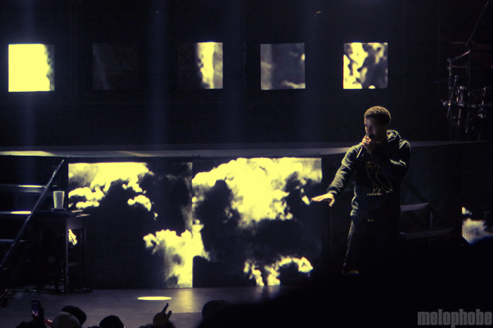 Drake at Comcast Center, June 17, 2012. Photo by Ian Doreian.