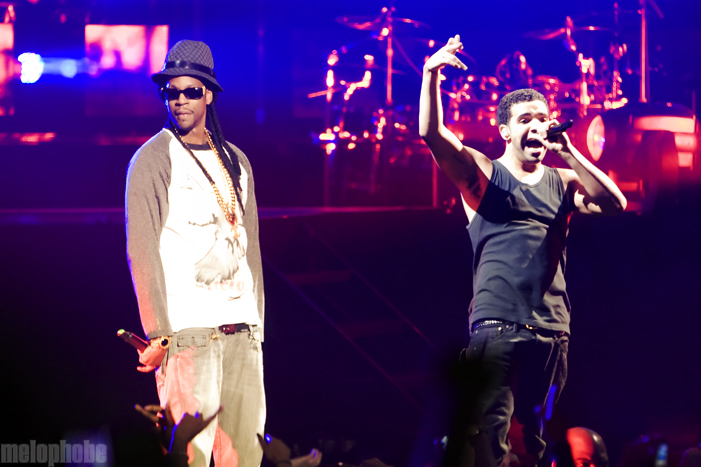 Drake at Comcast Center, June 17, 2012. Photo by Ian Doreian.