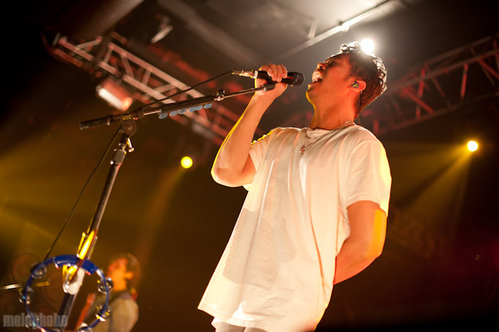 The Temper Trap at Roseland Theater, June 17, 2012. Photo by Inger Klekacz.