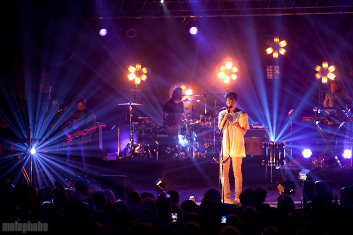 The Temper Trap at Roseland Theater, June 17, 2012. Photo by Inger Klekacz.