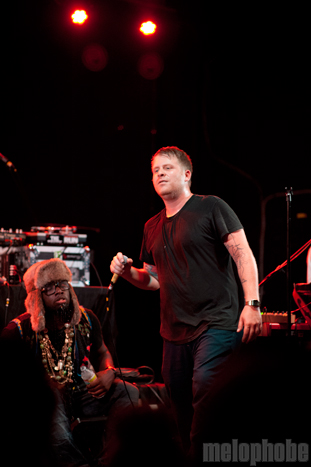 El-P at Hawthorne Theatre, June 30, 2012. Photo by Colin McLaughlin.