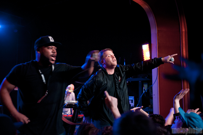El-P at Hawthorne Theatre, June 30, 2012. Photo by Colin McLaughlin.