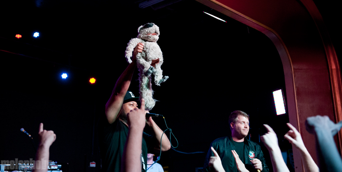 El-P at Hawthorne Theatre, June 30, 2012. Photo by Colin McLaughlin.