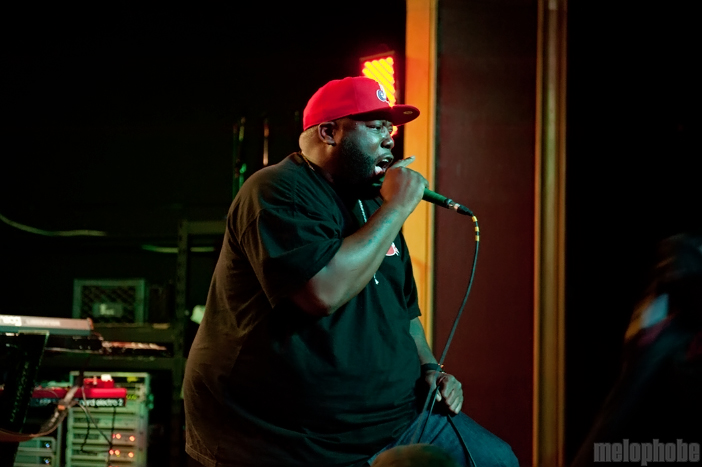 Killer Mike at Hawthorne Theatre, June 30, 2012. Photo by Colin McLaughlin.