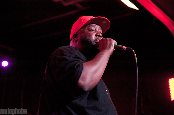 Killer Mike at Hawthorne Theatre, June 30, 2012. Photo by Colin McLaughlin.