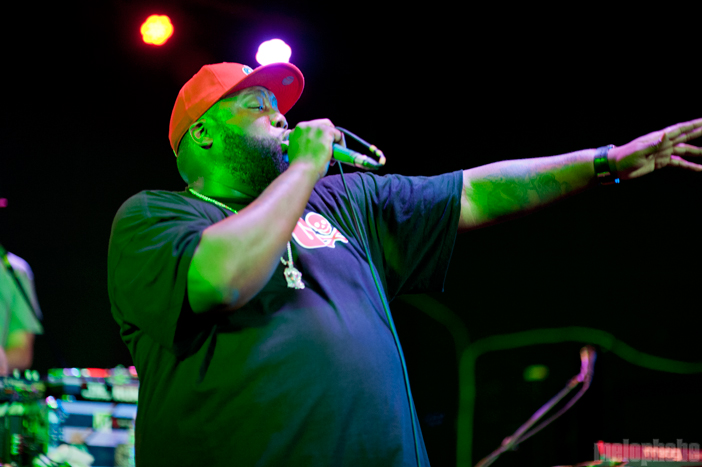 Killer Mike at Hawthorne Theatre, June 30, 2012. Photo by Colin McLaughlin.