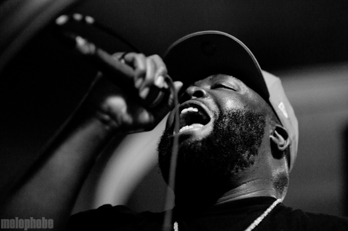 Killer Mike at Hawthorne Theatre, June 30, 2012. Photo by Colin McLaughlin.