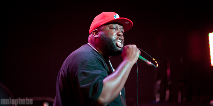 Killer Mike at Hawthorne Theatre, June 30, 2012. Photo by Colin McLaughlin.