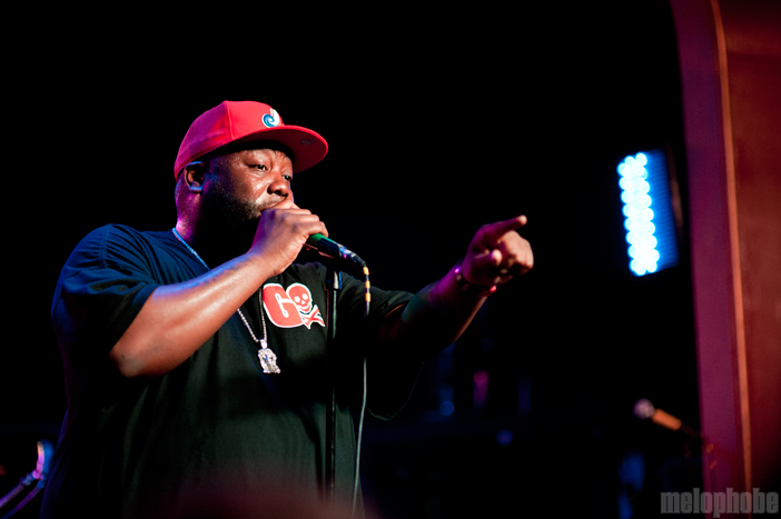 Killer Mike at Hawthorne Theatre, June 30, 2012. Photo by Colin McLaughlin.