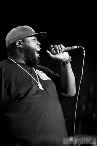 Killer Mike at Hawthorne Theatre, June 30, 2012. Photo by Colin McLaughlin.