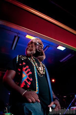 Mr. Muthafuckin' eXquire at Hawthorne Theatre, June 30, 2012. Photo by Colin McLaughlin.