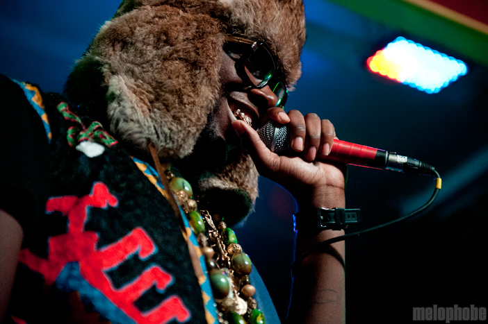 Mr. Muthafuckin' eXquire at Hawthorne Theatre, June 30, 2012. Photo by Colin McLaughlin.