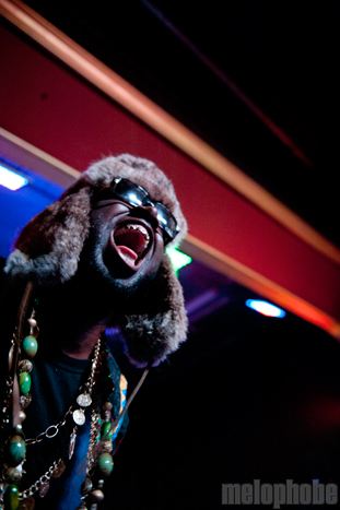 Mr. Muthafuckin' eXquire at Hawthorne Theatre, June 30, 2012. Photo by Colin McLaughlin.