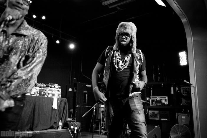 Mr. Muthafuckin' eXquire at Hawthorne Theatre, June 30, 2012. Photo by Colin McLaughlin.