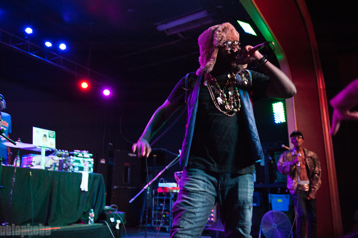 Mr. Muthafuckin' eXquire at Hawthorne Theatre, June 30, 2012. Photo by Colin McLaughlin.