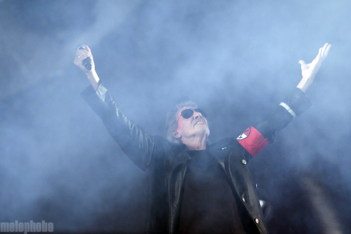 Roger Waters at Fenway Park, July 1, 2012. Photo by Ian Doreian.