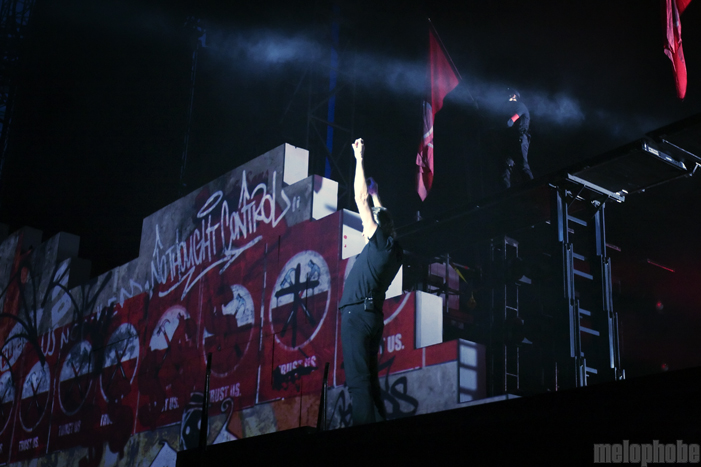 Roger Waters at Fenway Park, July 1, 2012. Photo by Ian Doreian.