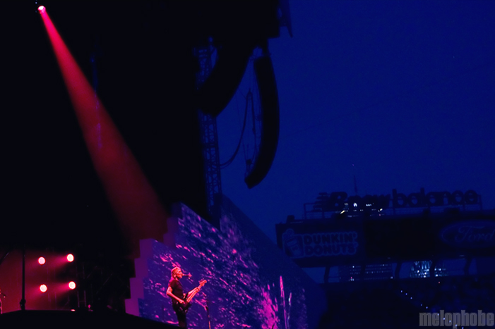 Roger Waters at Fenway Park, July 1, 2012. Photo by Ian Doreian.