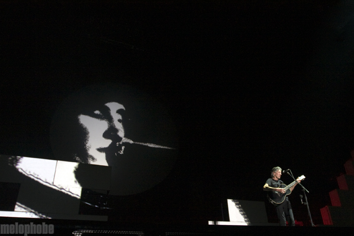 Roger Waters at Fenway Park, July 1, 2012. Photo by Ian Doreian.