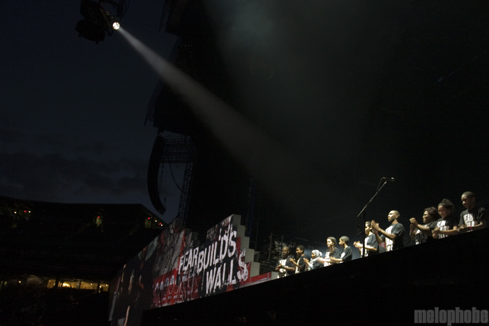 Roger Waters at Fenway Park, July 1, 2012. Photo by Ian Doreian.