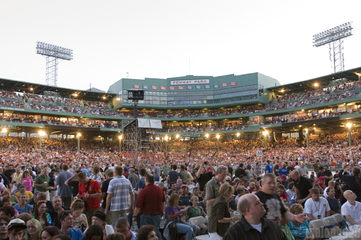 Roger Waters at Fenway Park, July 1, 2012. Photo by Ian Doreian.