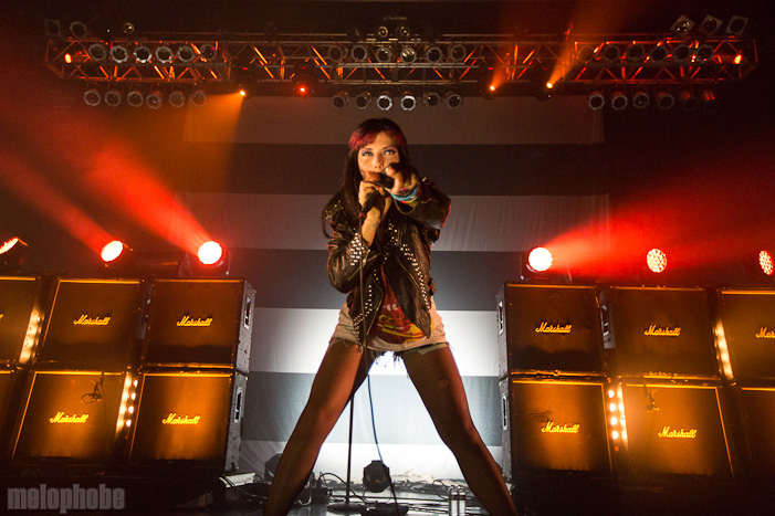 Sleigh Bells at House of Blues, July 3, 2012. Photo by Tim Bugbee.