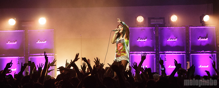 Sleigh Bells at House of Blues, July 3, 2012. Photo by Tim Bugbee.