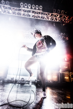 Sleigh Bells at House of Blues, July 3, 2012. Photo by Tim Bugbee.