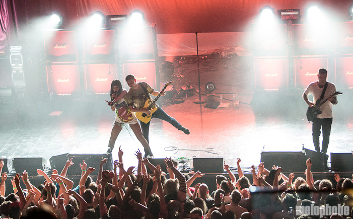 Sleigh Bells at House of Blues, July 3, 2012. Photo by Tim Bugbee.
