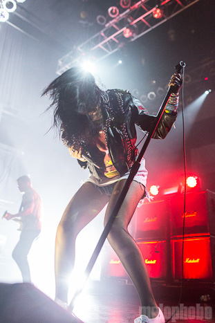 Sleigh Bells at House of Blues, July 3, 2012. Photo by Tim Bugbee.