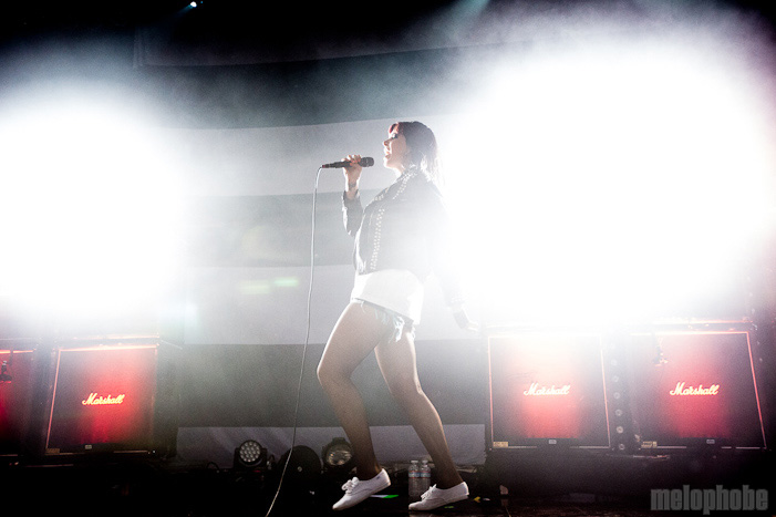 Sleigh Bells at House of Blues, July 3, 2012. Photo by Tim Bugbee.