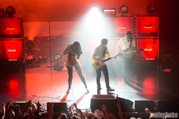 Sleigh Bells at House of Blues, July 3, 2012. Photo by Tim Bugbee.