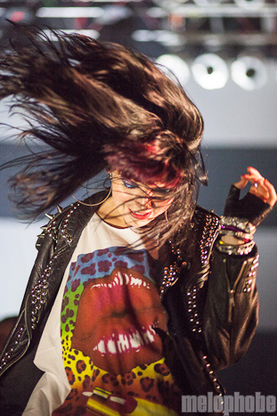 Sleigh Bells at House of Blues, July 3, 2012. Photo by Tim Bugbee.