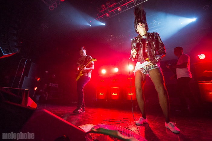 Sleigh Bells at House of Blues, July 3, 2012. Photo by Tim Bugbee.