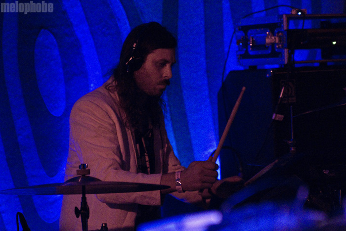 Liars at Doug Fir Lounge, July 7, 2012. Photo by Jasper Croome.