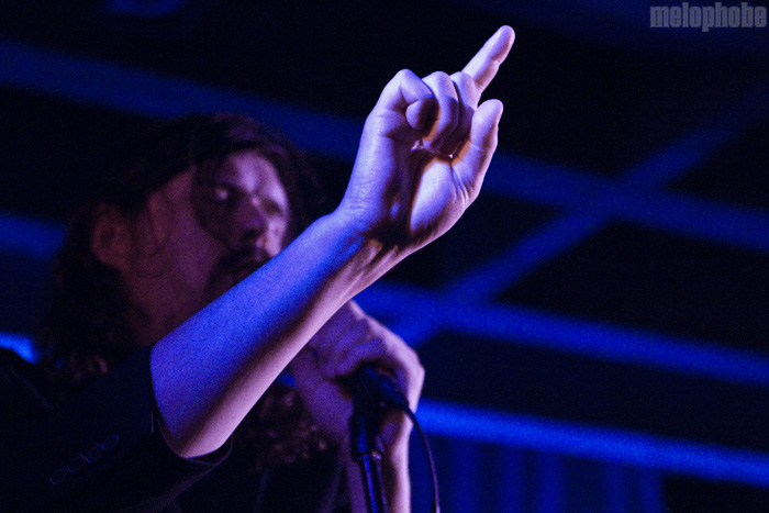Liars at Doug Fir Lounge, July 7, 2012. Photo by Jasper Croome.