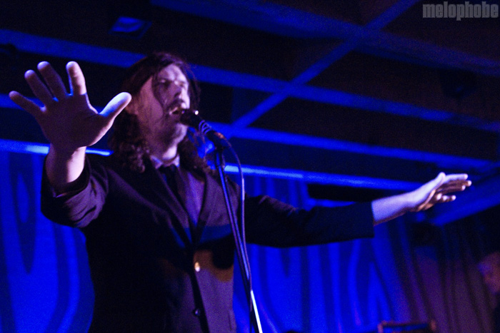 Liars at Doug Fir Lounge, July 7, 2012. Photo by Jasper Croome.