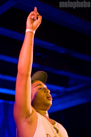 cadence weapon at Doug Fir Lounge, July 7, 2012. Photo by Jasper Croome.
