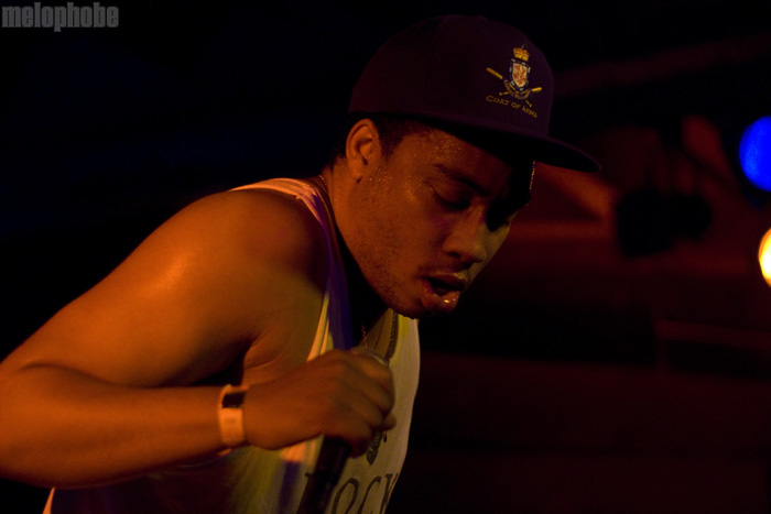 cadence weapon at Doug Fir Lounge, July 7, 2012. Photo by Jasper Croome.