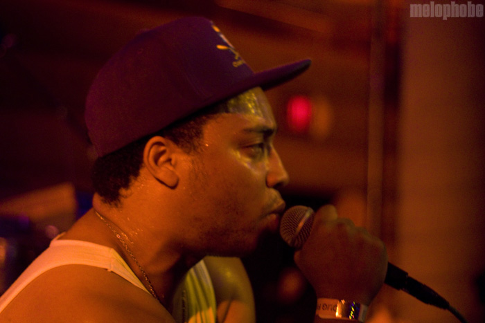 cadence weapon at Doug Fir Lounge, July 7, 2012. Photo by Jasper Croome.