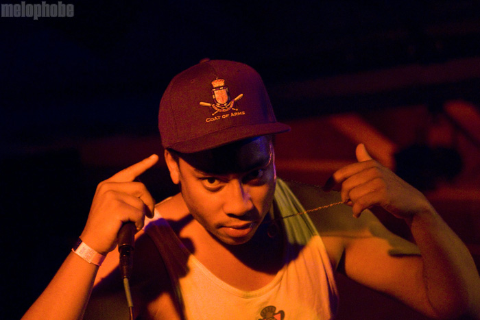 cadence weapon at Doug Fir Lounge, July 7, 2012. Photo by Jasper Croome.