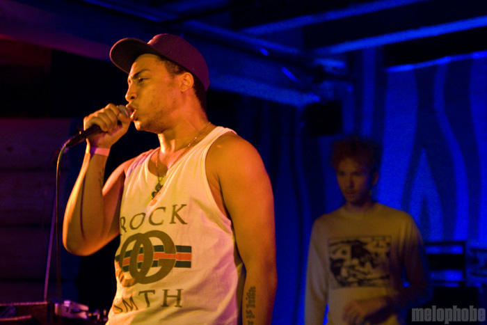 cadence weapon at Doug Fir Lounge, July 7, 2012. Photo by Jasper Croome.