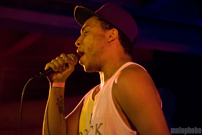 cadence weapon at Doug Fir Lounge, July 7, 2012. Photo by Jasper Croome.