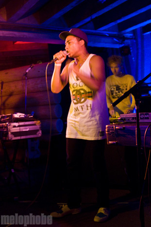 cadence weapon at Doug Fir Lounge, July 7, 2012. Photo by Jasper Croome.