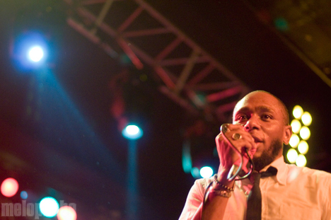 Mos Def at Roseland Theater, April 17, 2010. Photo by Ian McNeil.
