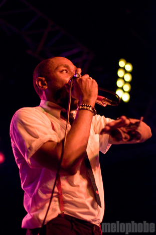 Mos Def at Roseland Theater, April 17, 2010. Photo by Ian McNeil.