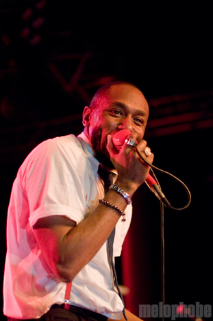Mos Def at Roseland Theater, April 17, 2010. Photo by Ian McNeil.